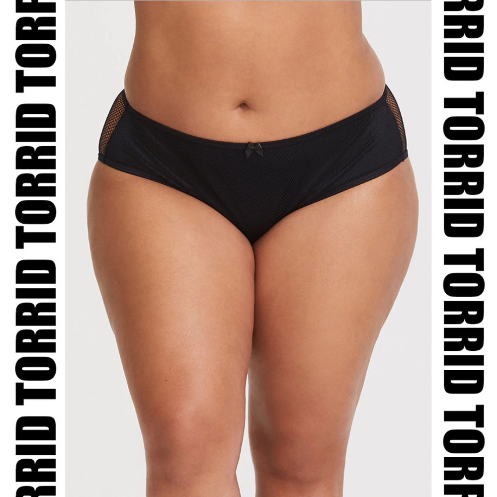 Torrid Fishnet Hipster Panty NWOT